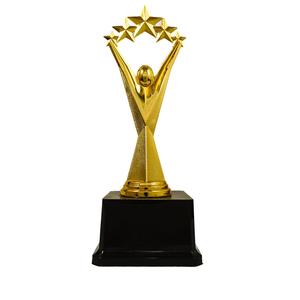 Trofeo Metálico Elite India para Programas de Reconocimiento de Excelencia de Empleados de Empresa, Trofeo a Precio de Mayoreo con Suministro Directo - Product Image 1