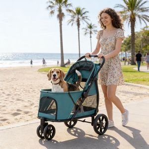 Trasportini per Animali Domestici: Passeggino per Cani per un Trasporto Facile - Product Image 1