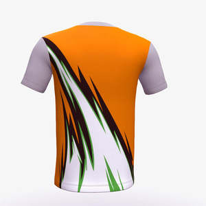 Jersey Personalizado de Alta Calidad, 100% Algodón Poliéster Tejido, Nombre del Equipo, Diseño de Impresión Personalizada, Antiarrugas, Secado Rápido, para Hombre - Product Image 4