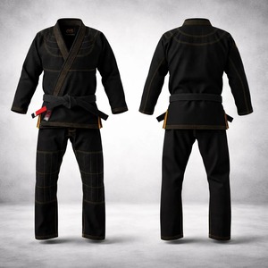 Wholesale Customized Men's Judo Gi BJJ Kimono Stretched 100% Cotton Martial Arts Uniform Jiu Jitsu Kimono Gi Jitsu Uniform - Product Image 1