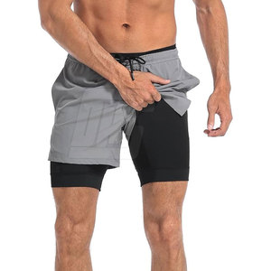 Shorts de sport pour hommes, conçus pour l'entraînement, la course à pied, la gym et les activités sportives, avec tissu respirant. - Product Image 5
