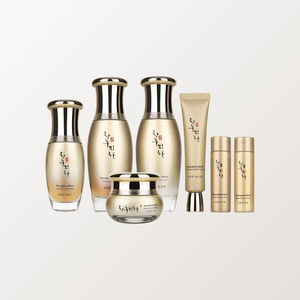 Coffret de soins pour la peau Hwanghu Jihwa Ribonyeon, ensemble cadeau 5 pièces en or - Product Image 1
