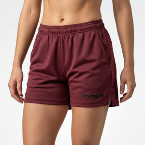 Shorts Deportivos Ligeros para Mujer, Transpirables, de Malla, para Entrenamiento, Gimnasio - Product Image 1