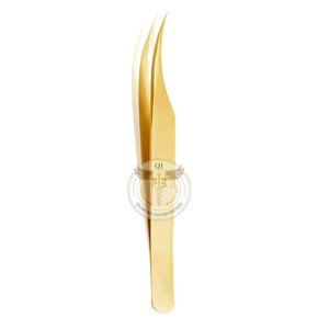 Pinzas de Acero Inoxidable Antiestáticas para Extensión de Pestañas, Hechas en Pakistán, 10 mm, con Logotipo Personalizado Impreso - Product Image 2