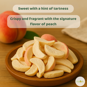 Fruta seca Premium de melocotón liofilizado natural 100% para un aperitivo nutritivo de Vietnam - Product Image 3