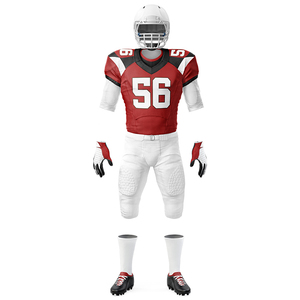 Uniforme de Fútbol Americano de Último Diseño, Nuevo Estilo Juvenil, Precio al por Mayor - Product Image 4
