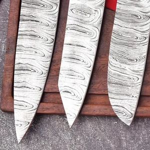 Ensemble de couteaux de cuisine haut de gamme avec lames de coupe durables pour la cuisine à domicile et la préparation des aliments en restaurant, professionnel - Product Image 6