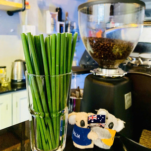 2025 Hot Sale Eco-Friendly Disposable round <b>Grass</b> Straws Bar Drinkware Accessories from Vietnam for Germany market - Product Image 5