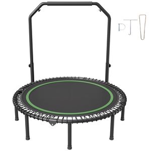 Trampolino Pieghevole da 51 Pollici, Silenzioso e Stabile, Rebounder per Fitness, Carico Massimo 450 libbre, Attrezzatura per Esercizi - Product Image 1