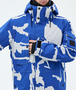 Custom <b>Camo</b> Snowboarding Ski <b>Jacket</b> 2026 <b>Waterproof</b> Windproof Thermal Insulated Winter Ski Wear OEM ODM Factory Supplier - Product Image 5