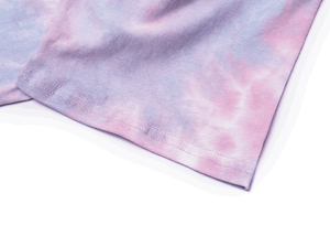 เสื้อยืดผู้ชายผ้าฟลีซคอตตอน 100% คุณภาพสูง ขายส่ง ทรงหลวม ลายมัดย้อม พร้อมโลโก้ที่ปรับแต่งได้ - Product Image 6