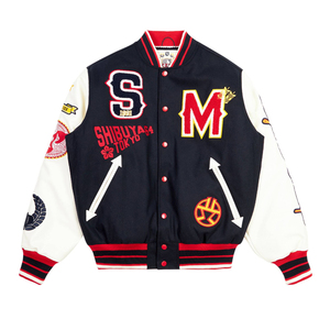 Custom Unisex American Style University College Letterman Baseball Varsity Bomber Jackets Supplier for <b>Men</b> Manufacturer - Product Image 1