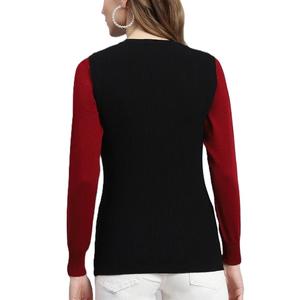 Suéter de Cachemira 100% Pura para Mujer, Cuello Redondo, Manga Larga, Suave, Moderno, Tejido de Alta Calidad, para Otoño e Invierno - Product Image 2