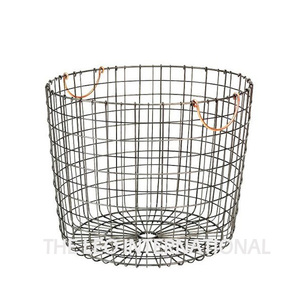 Trusted Manufacturer Iron Laundry <b>Basket</b> Metal Frame And <b>Large</b> <b>Storage</b> Capacity For Organizing Clothes In The Home - Product Image 4