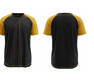 เสื้อเบสบอลแบบซับลิเมชั่นเต็มตัวสั่งทำพิเศษ คุณภาพสูงสำหรับทีม |   ชุดเบสบอลโพลีเอสเตอร์ระบายอากาศได้ดี - Product Image 1