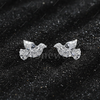 Diamant de colombe cultivé en laboratoire HPHT CVD, synthétique, naturel, certifié IGI, 3 carats, qualité D VVS, vente en gros