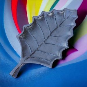 Plateau de fruits secs en métal en forme de feuille plateau de service de vente chaude pour hôtel restaurant plateaux personnalisés du fournisseur - Product Image 2