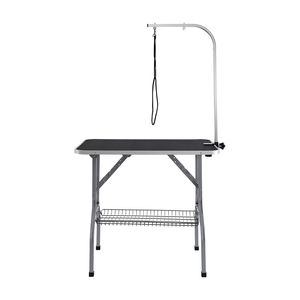Stazione di Toelettatura per Cani di Taglia Media e Piccola 36FT X24FT, Supporto Pieghevole per Toelettatura Animali con Morsetto e Fonte di Alimentazione per Gatti - Product Image 1