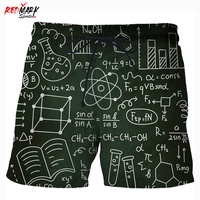 Shorts de bain pour hommes personnalisés, design haut de gamme, qualité supérieure, pour l'été et la plage, motif uni, imprimé par transfert thermique, vêtements de surf 100%