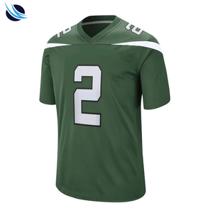 Camisetas de Fútbol Americano Unisex Personalizadas con Nombre de Equipo, Impresión Digital de Alta Calidad, 100% Poliéster, Transpirables, de Secado Rápido - Product Image 1