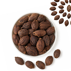 Vente Flash : Cardamome Noire Entière Séchée de Qualité Supérieure, Produit en Usine au Vietnam, Prix Bas, Savoureuse, Conditionnée en Boîte de 2kg - Product Image 1