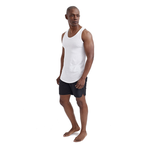 Camiseta Deportiva Unisex Personalizada de Algodón y Spandex, Transpirable, de Secado Rápido, Tejido Sólido, para Fisicoculturismo - Product Image 5