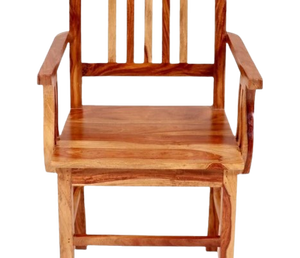 Silla Woaleza Hecha de Madera Sólida con Reposabrazos Izquierdo y Derecho Únicos y una Cavidad Trasera Exclusiva - Product Image 5