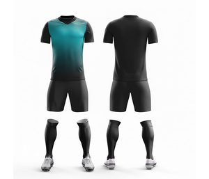 Uniforme Deportivo de Fútbol Transpirable – Uniforme de Equipo |   Tallas para Hombres, Mujeres y Jóvenes |   Ropa Deportiva Ligera de Secado Rápido para Entrenamiento - Product Image 3