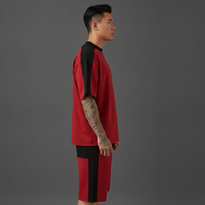 2026 New Arrived Summer Eco-Friendly Casual Wear Sportswear Custom Silk Screen Printed logo 100% Cotton Solid Streetwear Regular - Product Image 2