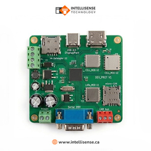 แผงวงจรพิมพ์แบบกำหนดเองสำหรับการเชื่อมต่อแบบอนุกรมความเร็วสูงสำหรับ USB4 10GbE พร้อมการตรวจสอบแผนภาพ Eye Diagram และเฟิร์มแวร์ที่รับรู้เวลา - Product Image 6