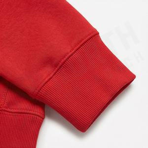 Sudadera con Capucha Clásica Lisa de Algodón 80% de 300 g/m², Corte Regular, Venta al por Mayor de Fábrica, Personalizable con Logotipo Bordado, Sudadera Cálida de Invierno - Product Image 6