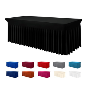 Smiry Copritavolo Rettangolare Impermeabile Lavabile 6FT, Fodera Elasticizzata in Spandex per Tavoli - Product Image 1