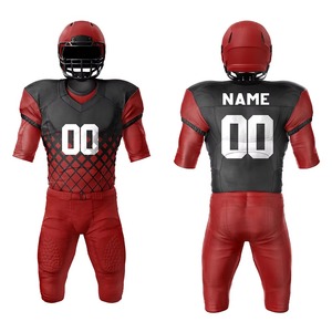 Conjunto de Pantalón y Camiseta de Fútbol Americano Personalizado de Talla Grande, Uniforme de Fútbol de Alta Calidad 100% Poliéster Transpirable y Antibacteriano - Product Image 5