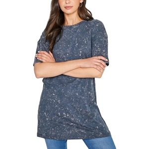 Fabricante Personalizado al por Mayor, Ropa de Mujer Ecológica de Alta Calidad, Lavado Ácido, Corte Ajustado, Transpirable, Secado Rápido, Color Sólido, Estilo Vintage para Verano - Product Image 6