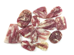 Natural <b>Pink</b> Tourmaline Druzy Cabochon Handmade Gemstone Stone for Silver Pendant Necklace Jewelry Making - Product Image 3