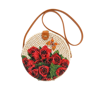 Sac en rotin personnalisé avec nom, sac de shopping en rotin, vente en gros, usine du Vietnam, prix bas, OEM ODM acceptés - Product Image 6