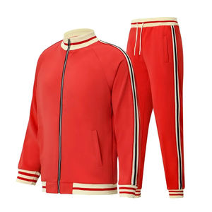 Conjunto Deportivo Casual con Capucha para Hombre, Diseño 2026, Corte Ajustado, Chaqueta con Cremallera y Pantalones con Cordón - Product Image 5