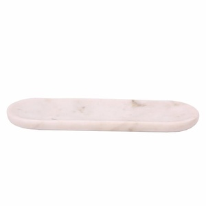 Bandeja de Incienso de Mármol Blanco, Porta Incienso de Piedra de Lujo, Quemador de Aroma Decorativo, Accesorio de Decoración para el Hogar y Meditación, Nuevo y Más Vendido - Product Image 1