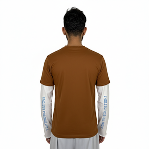 Camisa de doble capa personalizada para hombre, camisa de doble capa de la mejor calidad para hombre, camisa de doble capa con el diseño más popular. - Product Image 2