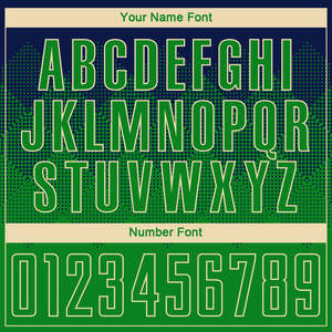 ชุดฟุตบอลทีมเหย้าเหยือนสีกรมท่า-เขียวนีออนแบบซับลิเมชั่น ชุดแข่งขันฟุตบอลสำหรับผู้ชายแบบมืออาชีพ สามารถปรับแต่งได้ - Product Image 5