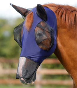 Best Design UV Protection Fly <b>Mask</b> Comfortable Horse Fly <b>Mask</b> With Ears Breathable Elasticity Fly <b>Mask</b> With Mesh <b>Eye</b> Covers - Product Image 1