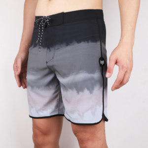 Shorts de bain pour hommes en gros, séchage rapide, respirants, coupe-vent, pour la plage, le surf, légers, en satin, imprimés sur mesure, cargo, pour l'été - Product Image 1
