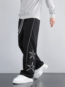 Loose and Baggy Oversize Men Sweatpants Mens Sports Pants Fashion Cotton Baggy <b>Trouser</b> Men Pakistan Manufactured - Product Image 3