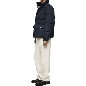 Chaqueta Acolchada con Capucha para Hombre, Cortavientos, con Cierre de Cremallera, Abrigo Casual de Invierno, Relleno de Poliéster, Chaquetas Acolchadas - Product Image 4