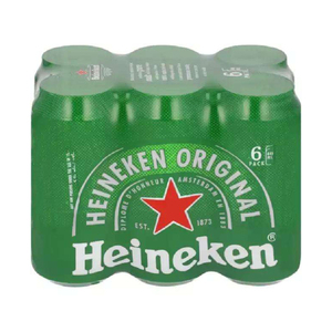 Bière Lager Heineken en canettes de 330 ml, goût emblématique, lot de 6 - Product Image 6