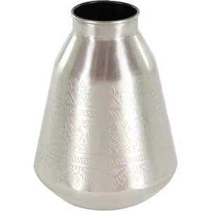 Vases à fleurs décoratifs en métal de luxe moderne pour un style floral élégant - Product Image 3