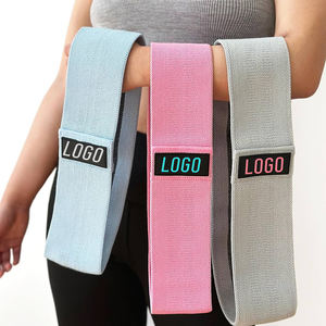 Bandas de resistencia para ejercicio, yoga, entrenamiento físico, bandas de resistencia para glúteos, banda de resistencia de tela resistente para cadera. - Product Image 1