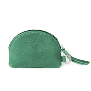 Leather Coin Holder <b>Pouch</b> <b>Mini</b> Portable Snap Closure Change Holder Unisex Minimalist Style Genuine leather coin purse - Product Image 4