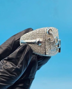 Bague de fiançailles et de mariage de luxe pour homme en moissanite de qualité supérieure, bijou étincelant de créateur, à vendre - Product Image 3