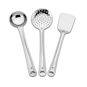 Premium <b>Stainless</b> <b>Steel</b> Nonstick Heat Resistant <b>Kitchen</b> Gadgets <b>Utensils</b> 2 Pcs For Food Making Use In Wholesale - Product Image 3